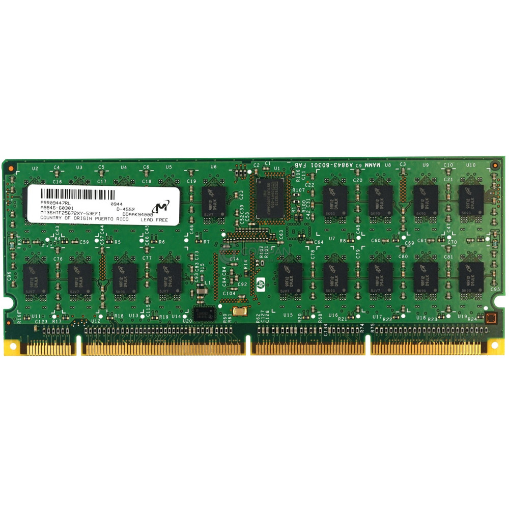 A9846-60301 HP 2GB PC2-4200 DDR2-533MHZ MEMORY FOR RP7440